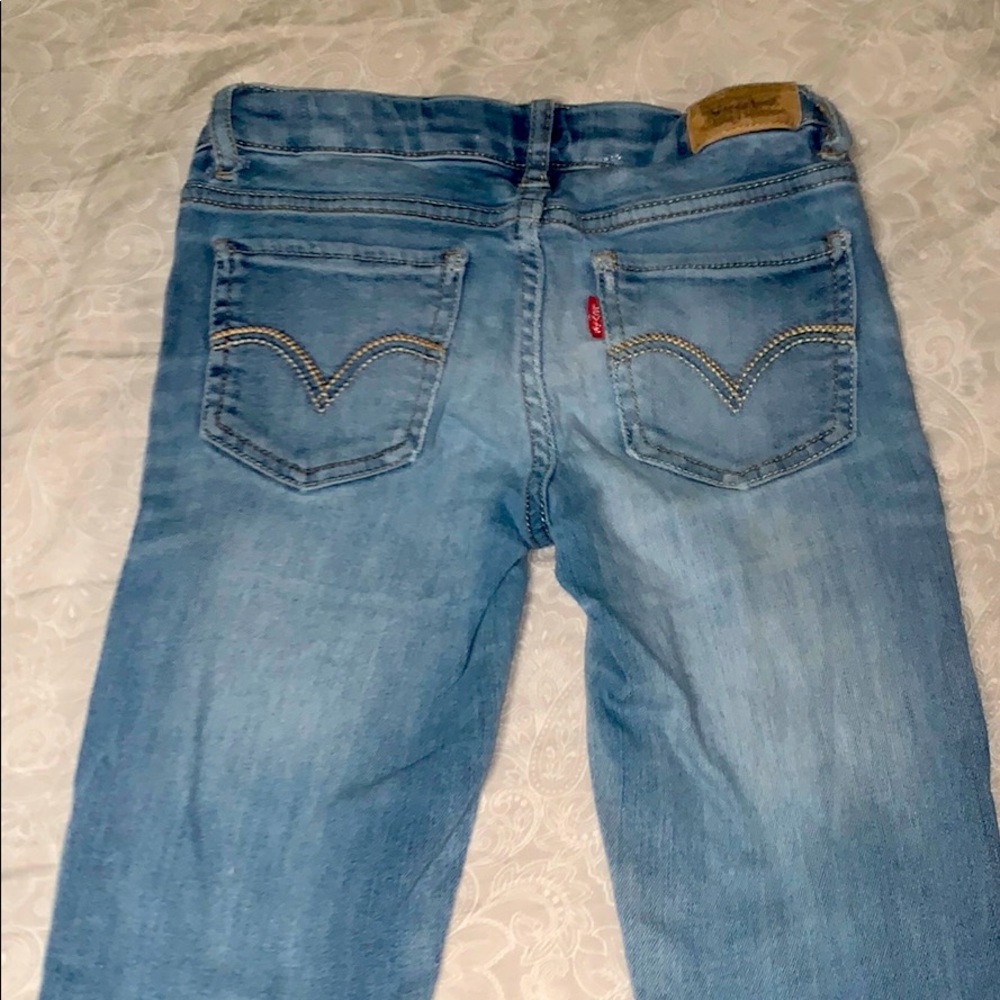 Vintage Levi Ripped Jeans Skinny